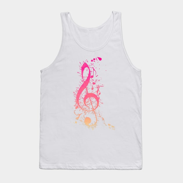 Musical Expression Tank Top by AlondraHanley